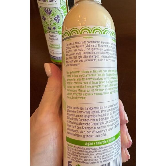 HUMAN + KIND - NWT Grapefruit Shampoo & Conditioner Duo/12.1 oz Each/Vegan - Picture 12 of 15